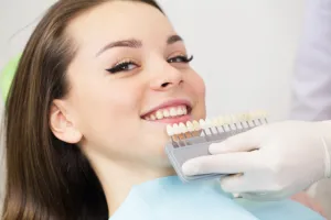 Comparing teeth whitening shades