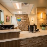 The front desk at Lakeland Smiles.